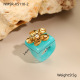 Bague bleue /Taille 7/N°7 Image2