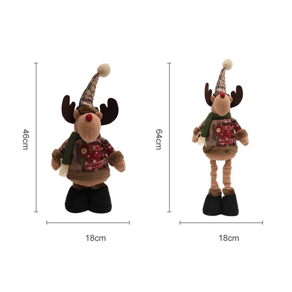 1 Pièce De Peluche Extensible Décorative De Noël h5Image2