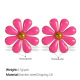 Boucles d'oreilles à l'huile de rose EH760RRG Image12