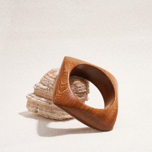 Bracelet Jonc En Bois 1 Pièce h5 Image6