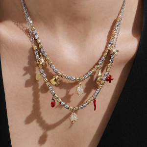 Ensembles De Bijoux De Luxe Pour Femmes, En Acier Inoxydable, Étanches, Couleur Or, Avec Zircon, Motif Animal. h5 Image5
