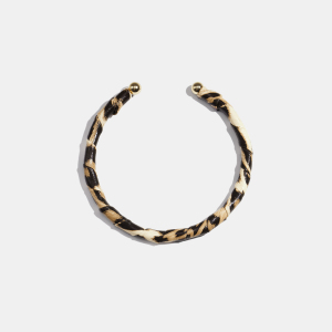 Bracelet Manchette En Alliage De Cuir Léopard Rétro 1 Pièce h5