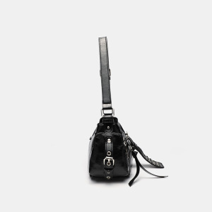 Sac À Bandoulière En Pu Pour Femme, Série Luxueuse, Rivets Punk, 1 Pièce h5 Image4