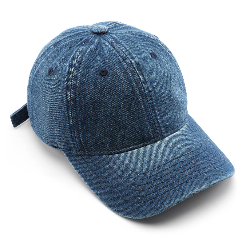 Casquette De Baseball Décontractée En Jean 1 Pièce Image3