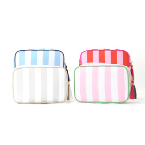 Trousse De Maquillage Pour Femme, 1 Pièce, Série Simple, Décontractée, En Toile h5 Image2