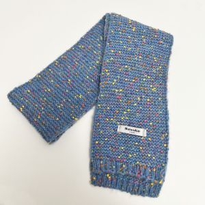 1 Écharpe D'Hiver En Fibre Synthétique À Pois Colorés Pour Femme h5