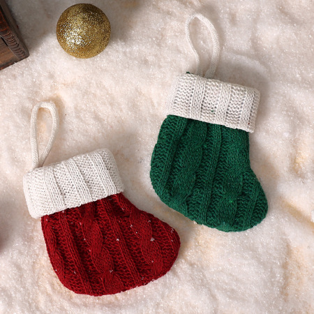 1 chaussette décorative mignonne pour sapin de Noël 2