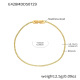 E428-Bracelet zircon vert 16cm Image10