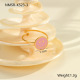 Bague smiley rose/Taille unique Image5