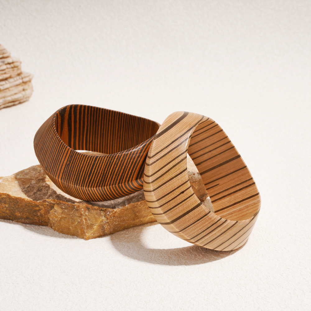 Bracelet Jonc En Bois 1 Pièce Image5