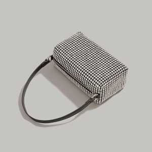 Sac À Bandoulière Femme Élégant En Pu Uni, Collection Luxe (1 Pièce) h5 Image5