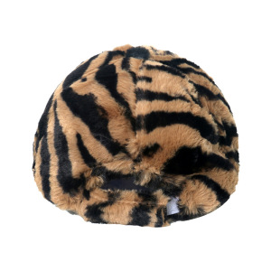 1 Chapeau En Peluche Pour Femme À Imprimé Animal Rétro h5 Image4