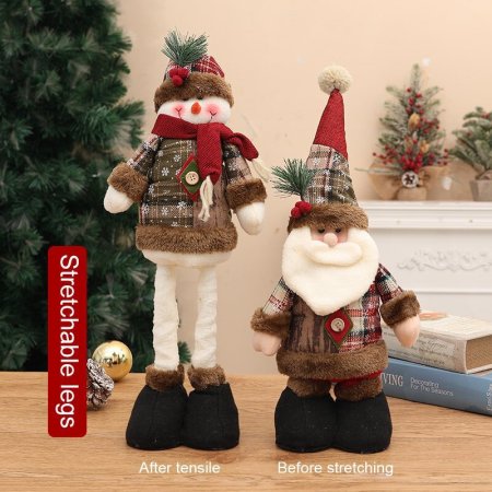 1 pièce de peluche extensible décorative de Noël 2