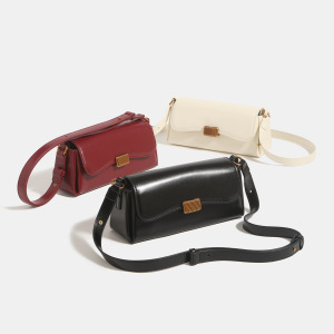 1 Superbe Sac À Bandoulière En Pu De Couleur Unie Pour Femme h5 Image3