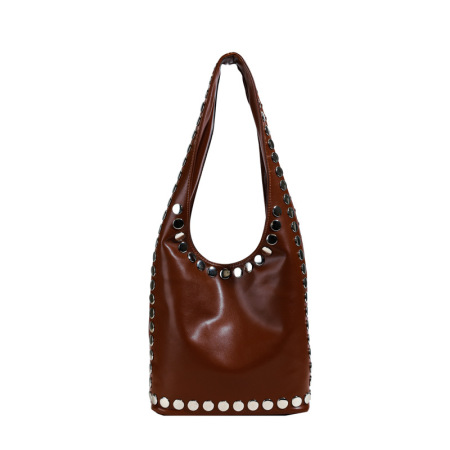 Sac à bandoulière luxueux et décontracté en PU pour femme, 1 pièce