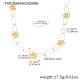TXP356-Collier en or 40+5cm Image2