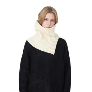 Écharpe D'Hiver Épaisse En Polyester De Couleur Unie Pour Femme, 1 Pièce h5 Image5