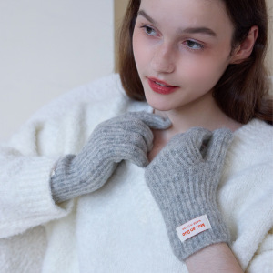 1 Paire De Gants Quotidiens En Polyester De Couleur Unie Pour Femme h5 Image4