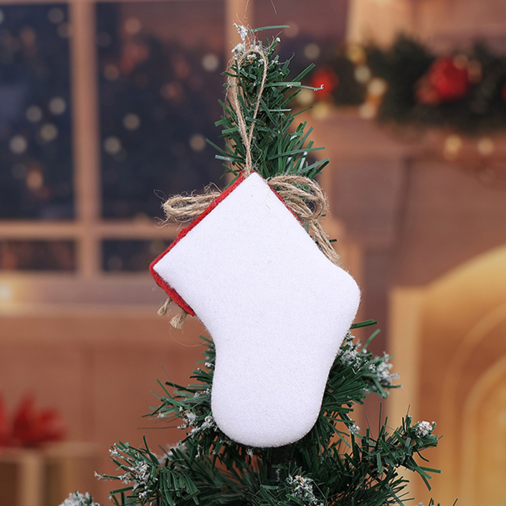 1 Chaussette Décorative Mignonne Pour Sapin De Noël h5Image4