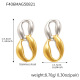 F406-Boucles d'oreilles en or Image2