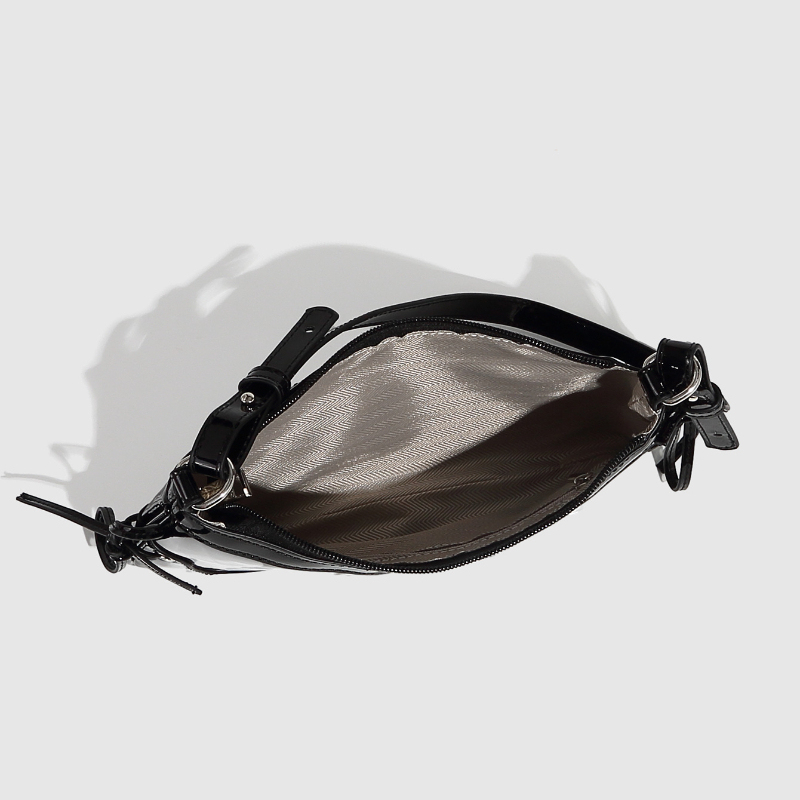 Sac À Bandoulière Femme Élégant En Pu Uni, Collection Simple Series (1 Pièce) Image5