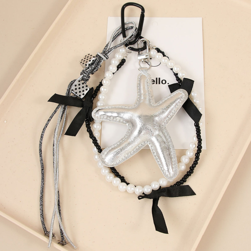 1 Breloque De Sac Simple Et Légère En Forme D'Étoile Pour Femme Image4