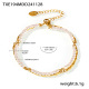 TXE194-Bracelet en perles d'imitation Shijia Image4