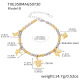 Bracelet en or et zircons DIY TXE350-B 16+5 cm Image3