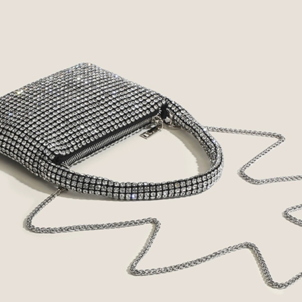 Sac À Bandoulière Femme Élégant En Pu Uni, Collection Luxe (1 Pièce) Image3