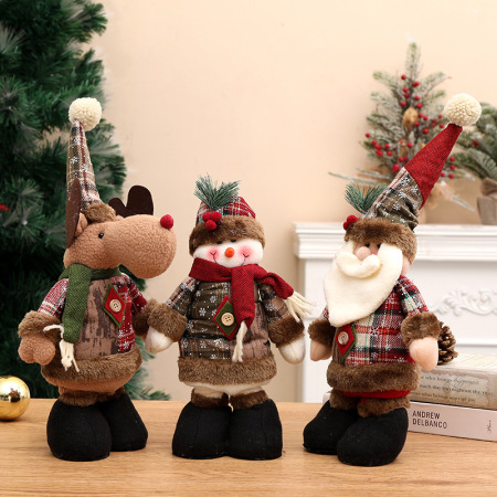 1 pièce de peluche extensible décorative de Noël