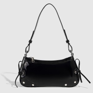 Sac À Bandoulière Femme Élégant En Pu Uni, Collection Simple Series (1 Pièce) h5 Image3