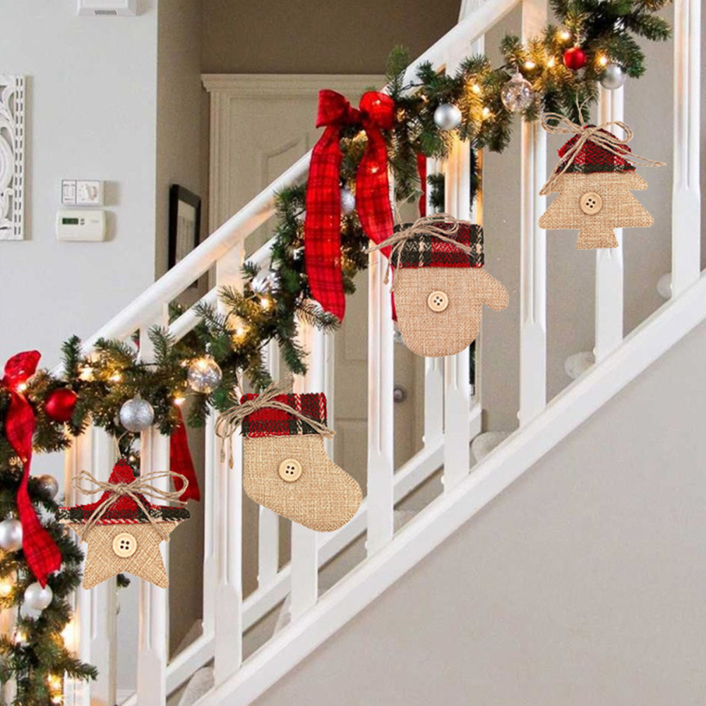 1 Chaussette Décorative Mignonne Pour Sapin De Noël h5Image3