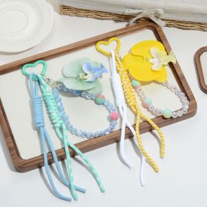 1 Pièce De Breloque De Sac En Chaîne De Perles De Fleurs Douces h5 Image3