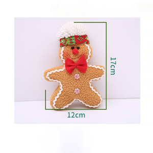 Figurine De Bonhomme En Pain D'Épices En Forme De Sapin De Noël, 1 Pièce h5 