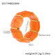 E677-Bracelet orange 60 mm Image2