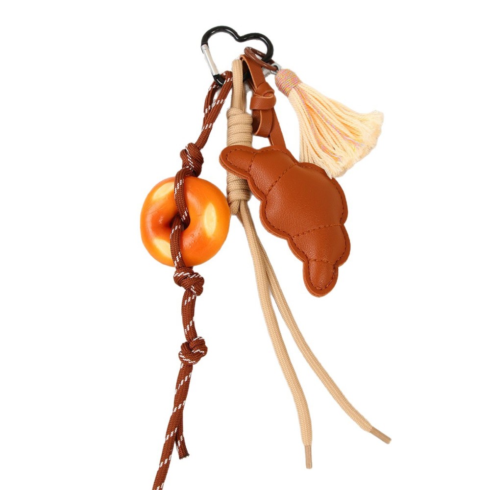 1 Pièce De Breloques De Sac Pour Femme En Pu, Série Simple, Mignonnes Et Mignonnes h5Image6