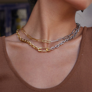 Ensembles De Bijoux Pour Femmes Avec Trombone Romantique En Acier Inoxydable, Étanches Et De Couleur Dorée h5 Image2