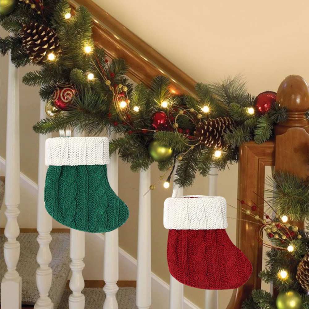 1 Chaussette Décorative Mignonne Pour Sapin De Noël h5Image5