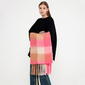 Écharpe D'Hiver Thermique En Polyester Pour Femme, 1 Pièce h5 Image4
