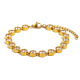 Bracelet rond en zircon - Or et diamant blanc Image2