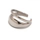 couleur argent/Taille unique/Style de bague 2 Image2