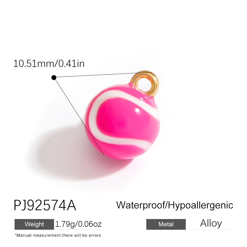 Pendentifs Pour Femmes En Alliage De Forme Irrégulière, Série Romantique, Élégants, De Dessin Animé Image2