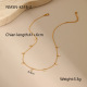 Collier en or et diamants blancs 