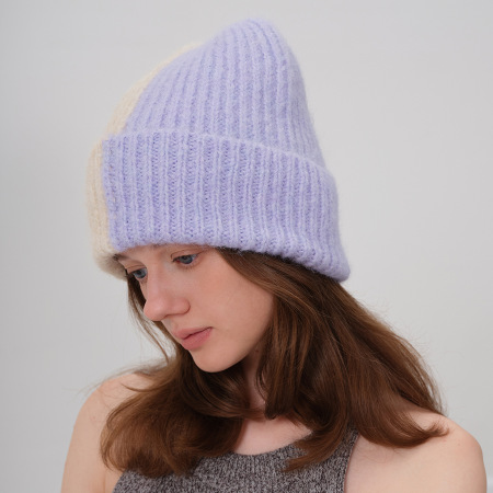 1 chapeau romantique en polyester pour femme, motif patchwork coloré