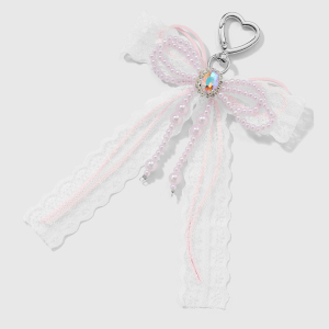 1 Breloque De Sac En Forme De Nœud Papillon En Perles h5 Image10
