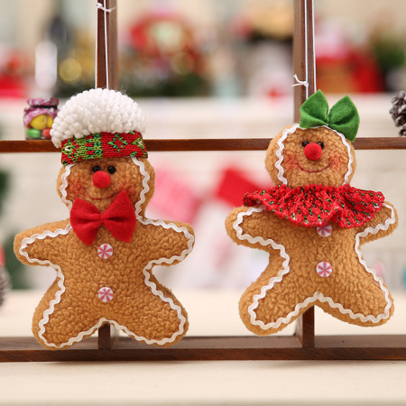 Figurine de bonhomme en pain d'épices en forme de sapin de Noël, 1 pièce 2