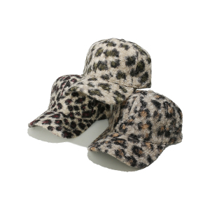 Casquette De Baseball Décontractée À Imprimé Léopard 1 Pièce h5 Image5