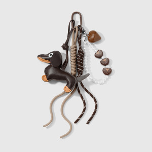 1 Breloque De Sac En Cuir En Forme De Chien Mignon h5 