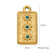 YT7173-BU-Diamant bleu carré Image23