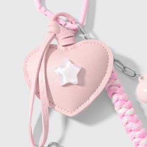 1 Pièce Sweet Heart Star Charm De Sac En Cuir h5 Image5